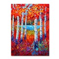 Trademark Fine Art Marion Rose 'Autumn Lyrics' Canvas Art, 35x47 ALI15319-C3547GG